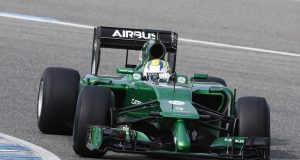 2014 F1 Pre Season Test 1 - Preview.Circuito de Jerez, Jerez, Spain..Tuesday 28 January 2014..Marcus Ericsson, Caterham CT03 Renault..World Copyright: Alastair Staley/LAT Photographic..ref: Digital Image _R6T8499