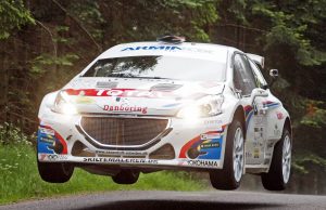 Der var sekundtætte fights og flyveture i Ecoteck Rally Himmerland 2014 - Christian Jensen/Freddy Petersen vandt samlet