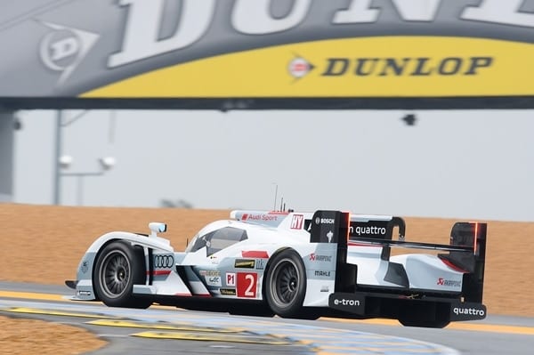 Tom Kristensen deler Audi #2 med Allan McNish og Loïc Duval i Le Mans 2013
