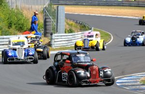 Kevin Verner Jensen var bedste kører i OK Legend Car Cuppen ved GP Danmark på FDM Jyllandsringen.