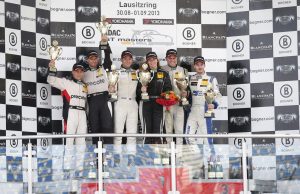 Christina Nielsen vinder med Nick Tandy på Lausitzring
