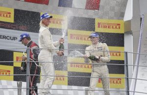 Thiim, Ammermüller, Porsche Supercup 2013 Foto: Porsche AG