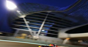 ABU DHABI, UNITED ARAB EMIRATES - NOVEMBER 02: Sebastian Vettel of Germany and Infiniti Red Bull Racing drives during qualifying for the Abu Dhabi Formula One Grand Prix at the Yas Marina Circuit on November 2, 2013 in Abu Dhabi, United Arab Emirates. (Photo by Clive Mason/Getty Images) *** Local Caption *** Sebastian Vettel