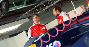 Raffaele Marciello satte en tyk streg under sin form, da han fredag satte absolut bedste tid i Formula Renault 3.5-testen på Motorland Aragon.