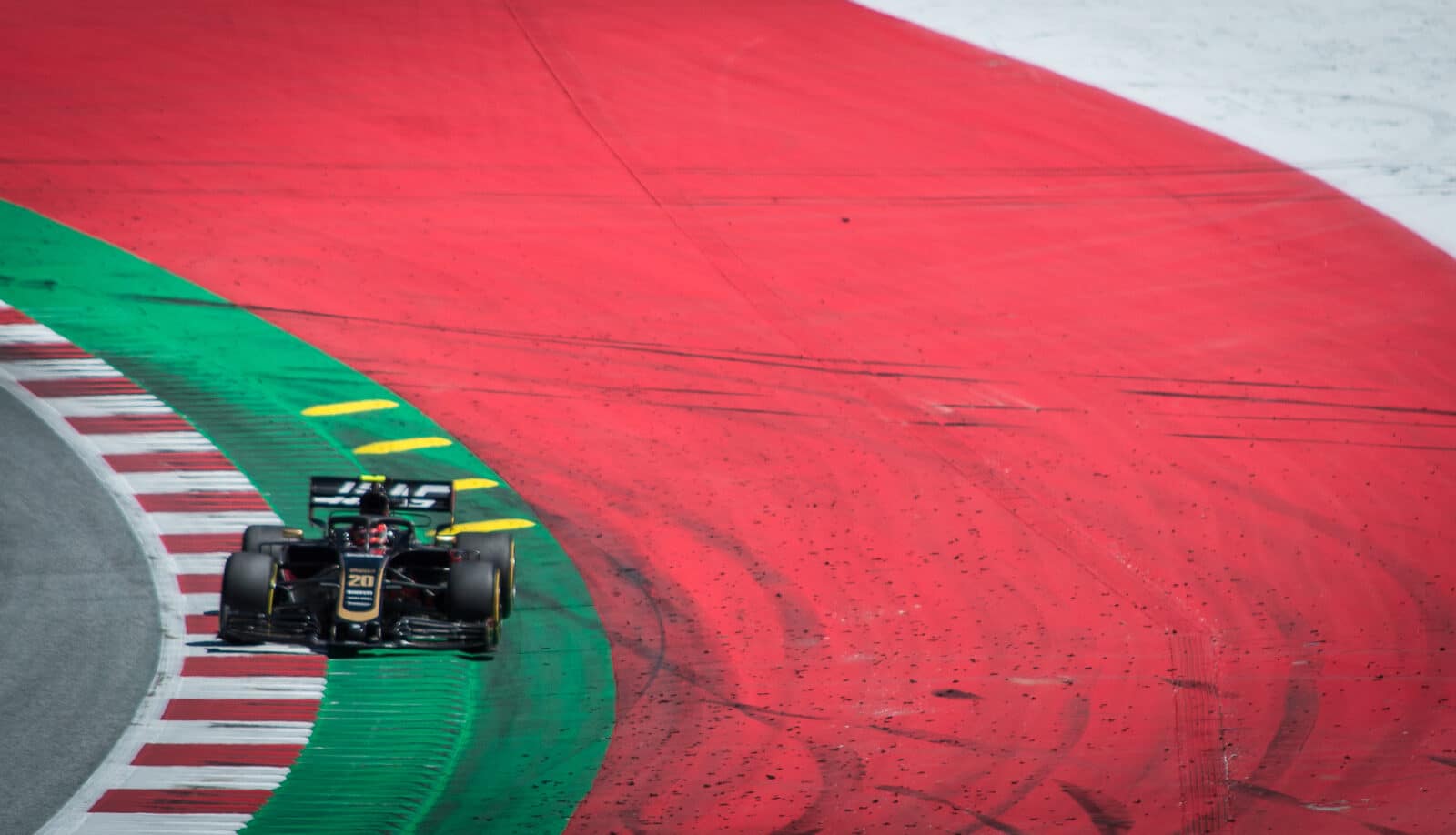 Kevin Magnussen under Østrigs GP 2019.