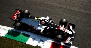 Kevin Magnussen under Italiens GP 2020. Andy Hone / LAT Images