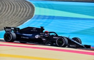 Christian Lundgaard i F1-test i Bahrain 2020
