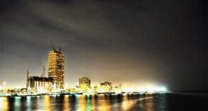 Jeddah om natten. Foto: AG Photographya