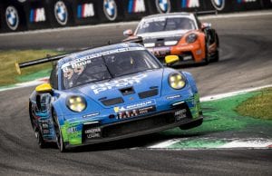 Den danske Porsche-kører Bastian Buus mistede terræn i rookiemesterskabet i en udfordrende fjerde afdeling af Porsche Carrera Cup Deutschland på Monza. Optimismen er dog stadig i behold hos den 18-årige racerkører.