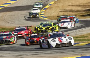 Michael Christensen var sammen med hans holdkammerater Kevin Estre og Fred Makowiecki tæt på en stor triumf, da de indtil sidste omgang førte 10 timers løbet Petit Le Mans på Road Atlanta. Men på sidste omgang blev de tre Porsche kørere, der kun var indsat til at køre dette løb i serien, bedt om at lade sig overhale af teamets faste konstellation med Jaminet, Campbell og MacNeil. Dermed måtte Christensen, Estre og Makowiecki tage til takke med andenpladsen i det sidste løb for GTLM-klassen i den amerikanske IMSA-serie.
