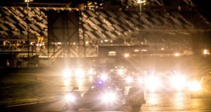 Kevin Magnussen under Rolex 24 at Daytona