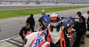 I december testede Malthe på Daytona med Sean Creech Motorsports. Foto: Malthe Jakobsen Motorsport