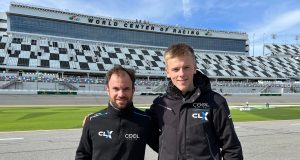 Malthe glæder sig til samarbejdet med teamchef Nicolas Lapierre. Foto: Malthe Jakobsen Motorsport