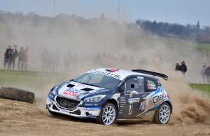 En general andenplads blev resultatet for Kenneth Madsen og Mette Felthaus i Rallye de Hannut. Foto: Jérôme Deskeuvre.