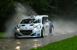 Fotos: Kim Madsen og Kenneth Sørensen fejrer sejr i Slagelse Rally 2017/undervejs på specialprøve i rallyet 2017. Fotokredit: Morten Dam/specialpress@gmail.com