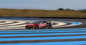 På den farverige Paul Ricard var Mikkel O. Pedersen hurtigste GT3-kører i Le Mans Cup-feltet (foto: JEP).