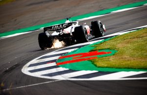 Kevin Magnussen undervejs i British Grand Prix 2022