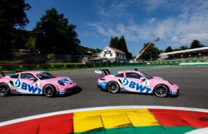 Porsche 911 GT3 Cup, Bastian Buus (DK), BWT Lechner Racing (#7), Harry King (UK), BWT Lechner Racing (#6), Porsche Mobil 1 Supercup 2022, Spa-Francorchamps (B)
