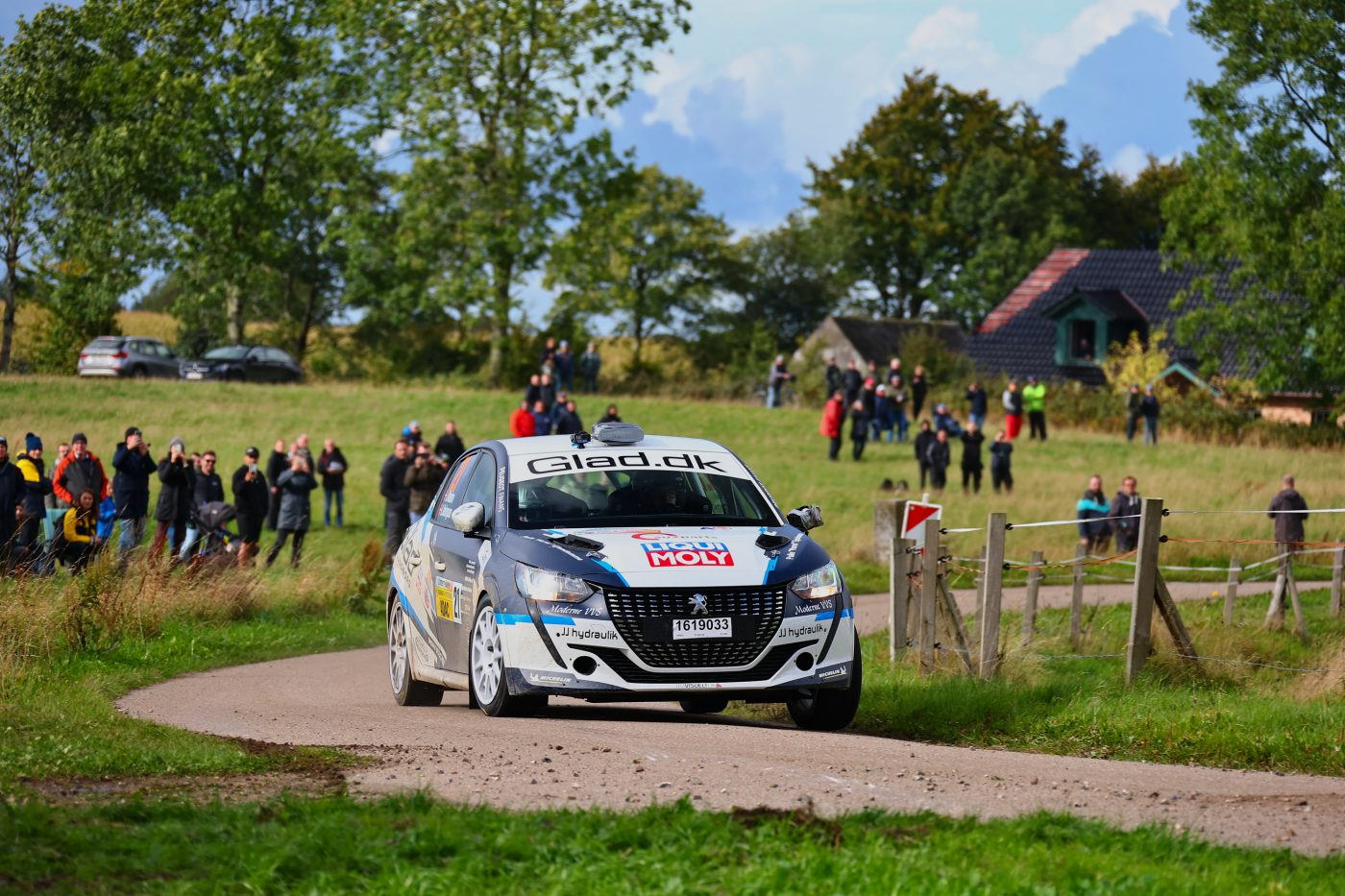 Jacob Madsen og Line Nedergaard slog alle rivaler i Rally4 (foto: Sascha Dörrenbacher).