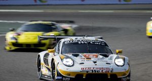 Mikkel O. Pedersen afsluttede 2022-sæsonen med en sejr i VM-finalen i Project 1 Motorsports Porsche 911 RSR-19 (foto: Jan Bodenbach).