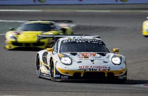 Mikkel O. Pedersen afsluttede 2022-sæsonen med en sejr i VM-finalen i Project 1 Motorsports Porsche 911 RSR-19 (foto: Jan Bodenbach).
