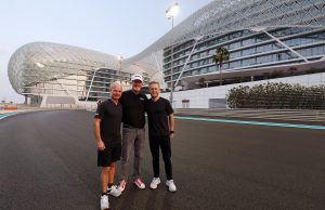 Jan Magnussen, Kevin Magnussen, Mark Kvamme, Gulf 12 Hours 2022. Foto: Jakob Ebrey Photography