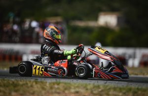 David Walther viste igen fart - og var igen uheldig - da første afdeling af FIA European Karting Championship blev kørt på Kartodromo Internacional Lucas Guerrero uden for Valencia.