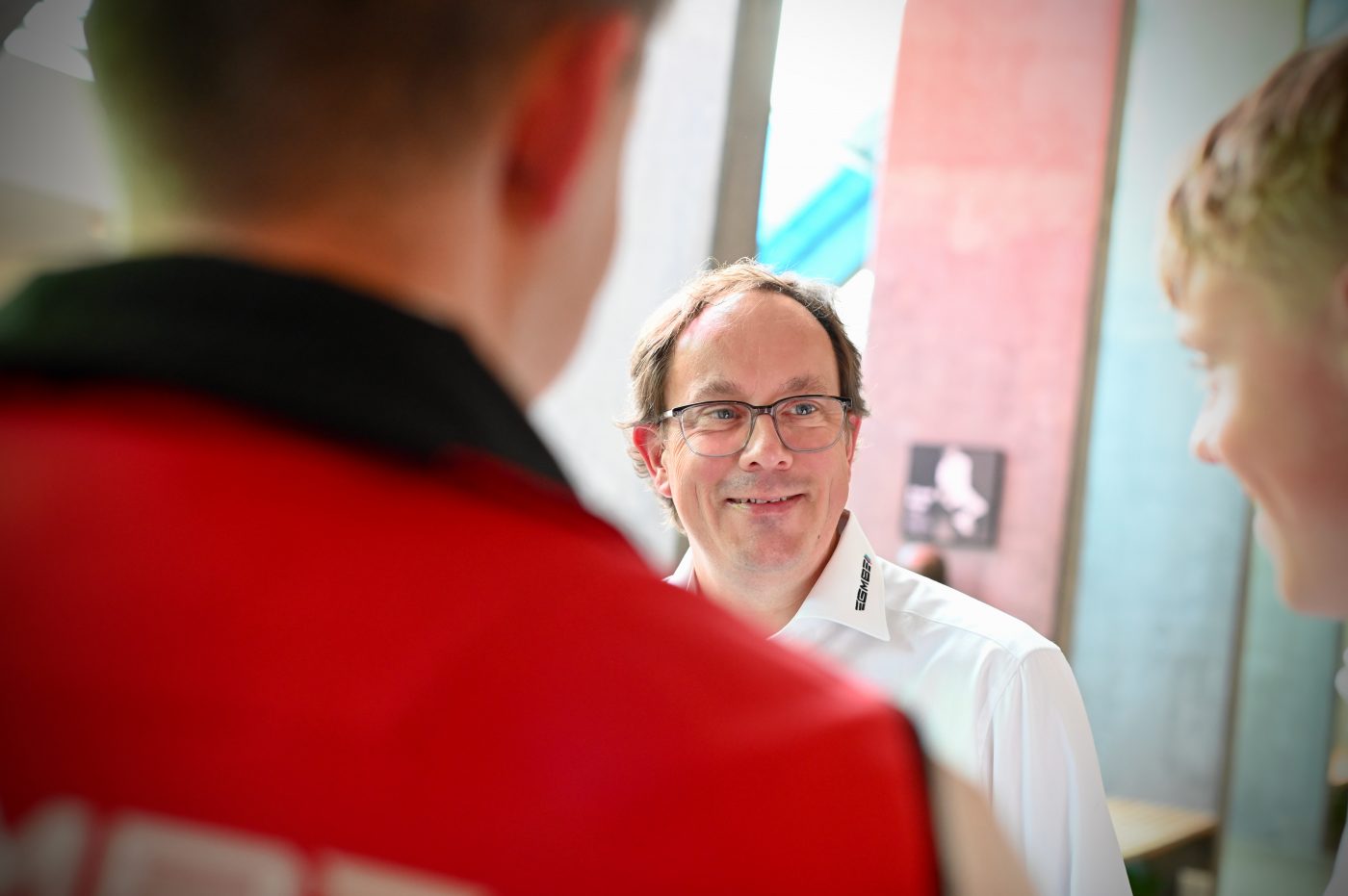 Jens Reno Møller til Le Mans-pressemøde i Idrættens Hus 2023. Foto: Bo Skovfoged