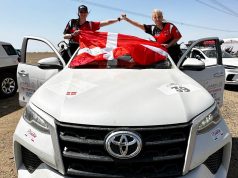 Jeannette Kvick, Holstebro og Charlotte Lebeck, Ans gennemførte som de første danske kvinder det Saudiarabiske offroad ørkenrally, Rally Jameel, som blev kørt for 3. gang.
