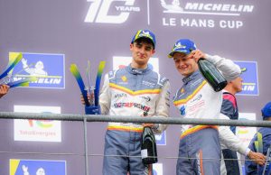 Sebastian Gravlund tog tredjepladsen i weekendens Michelin Le Mans Cup-løb på Spa-Francorchamps i Belgien.