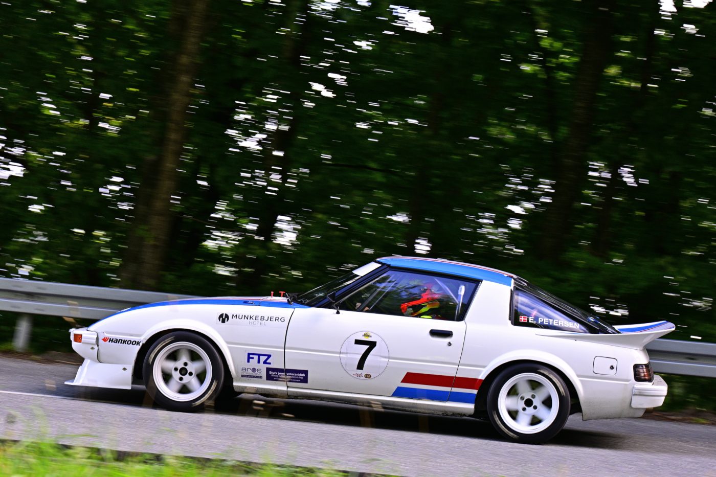 Lokalmatador Erik Pedersen fra Børkop måtte se sig slået med blot ét sekund og blev nr. 2 i Munkebjerg Hill Climb.