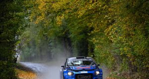 Kenneth Madsen var hurtigst i alle tre heat i landsfinalen i MRF Dansk Rally Sprint Cup i Kolding (foto: Flemming Jensen).