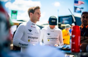 Chancen glippede: Frederik Schandorff udgik på Sebring efter uheld