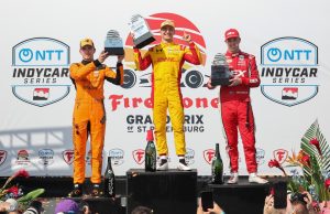 Christian Lundgaard, Alex Palou - Firestone Grand Prix of St. Petersburg - By: Chris Owens