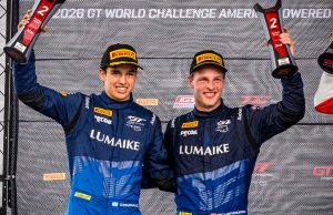 Frederik Schandorff på podiet i GTWC America-debut Frederik Schandorff på podiet i GTWC America-debut