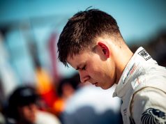 Stærk fart, tidlig exit: Bastian Buus sendt ud af GTWC-premiere