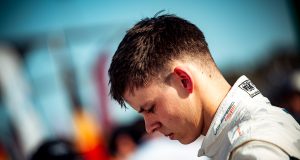 Stærk fart, tidlig exit: Bastian Buus sendt ud af GTWC-premiere