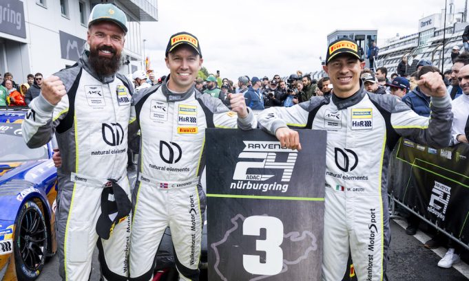 Nicki Thiim vandt bronze i Nürburgring 24H