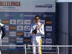 Endnu en gang indtog David Walther det italienske Formel 4-podie efter en flot løbsweekend på Vallelunga-banen.