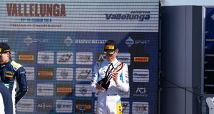 Endnu en gang indtog David Walther det italienske Formel 4-podie efter en flot løbsweekend på Vallelunga-banen.