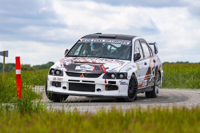 Finsk rallykører overraskede i Rally Kjellerup
