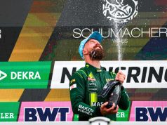 Nicki Thiim historisk på Norisring Nicki Thiim fejrer sejr på Norisring