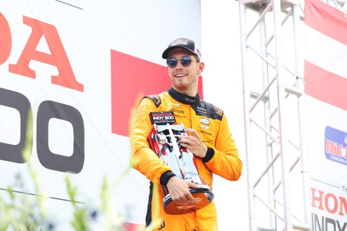 Lundgaard toer på Mid-Ohio – Rasmussen 7. Christian Lundgaard - Honda Indy 200 at Mid-Ohio - By: Travis Hinkle