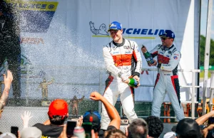 Frederik Schandorff tilbage på IMSA-podiet i Virginia