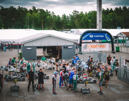 Image 6/11 - Atmosphere [2026 Mondokart.com FIA Karting European Championship - OK & Junior, R4 and 2026 FIA Karting Academy Trophy - Senior, R3, Asum Ring - Kristianstad (SWE), 02/08/2026] (Photo FIA Karting/KSP)