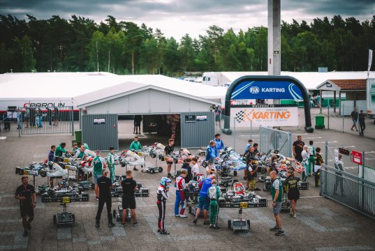 Image 6/11 - Atmosphere [2026 Mondokart.com FIA Karting European Championship - OK & Junior, R4 and 2026 FIA Karting Academy Trophy - Senior, R3, Asum Ring - Kristianstad (SWE), 02/08/2026] (Photo FIA Karting/KSP)
