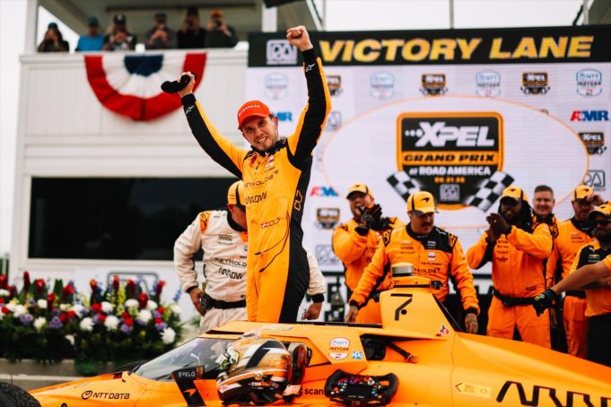 Christian Lundgaard kæmper om sølvmedaljen i IndyCar-sæsonfinale