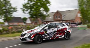 Carsten Jensen og Michael Fasterholdt har konstant været med i toppen af feltet i Dansk Super Rally (foto: Jokum Tord Larsen).