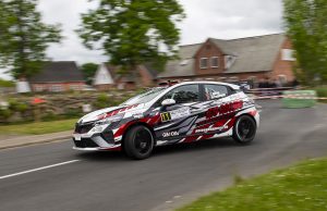 Carsten Jensen og Michael Fasterholdt har konstant været med i toppen af feltet i Dansk Super Rally (foto: Jokum Tord Larsen).