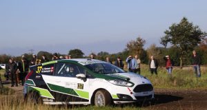 Anders Kirkeby Hansen og Nicolai Aamann fra AH Motorsport kunne ved Rally Stoholm sætte punktum for en stærk sæson med sejren i klasse 4 i Nordic Rally Championship.